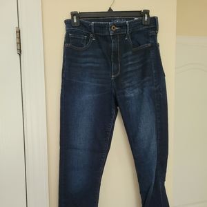 LUCKY brand high waisted dark skinny jeans Size 10/30